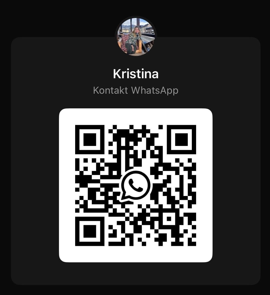 whats app QR  code